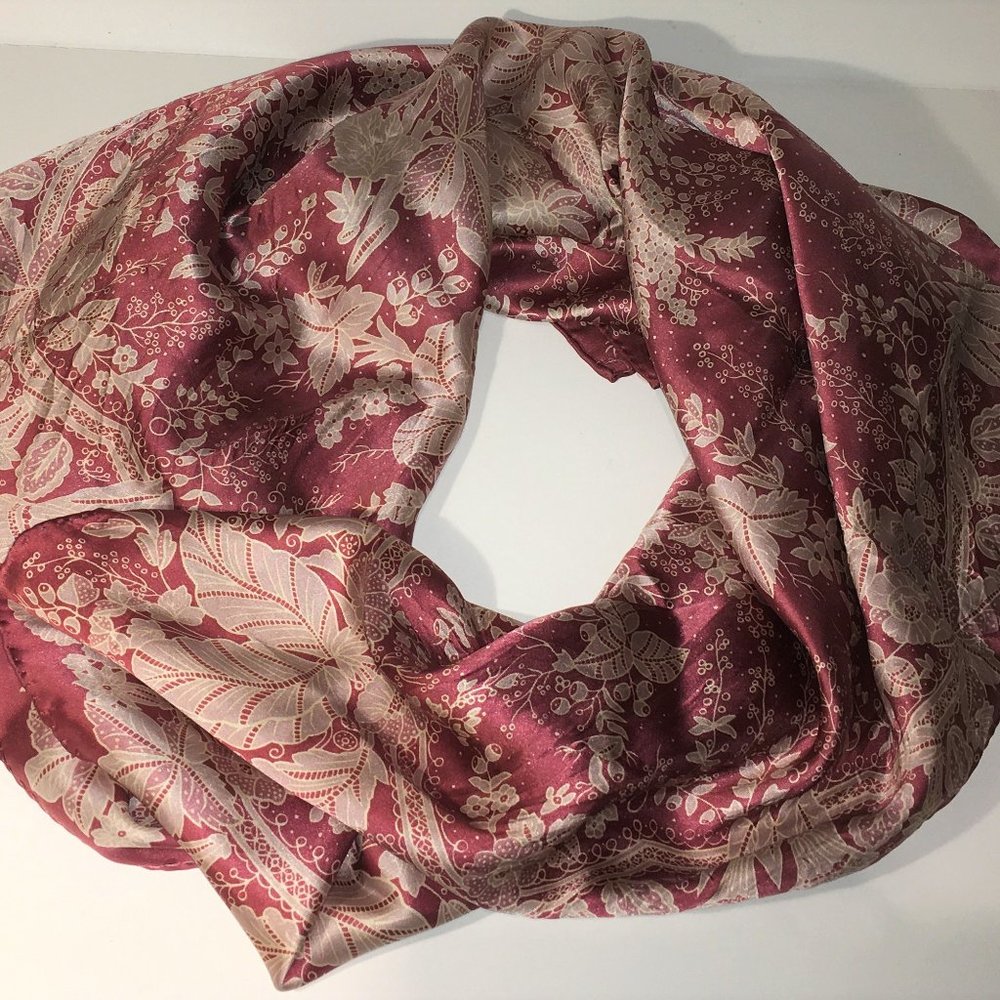 Silk Scarf 1985 Smithsonian Institute